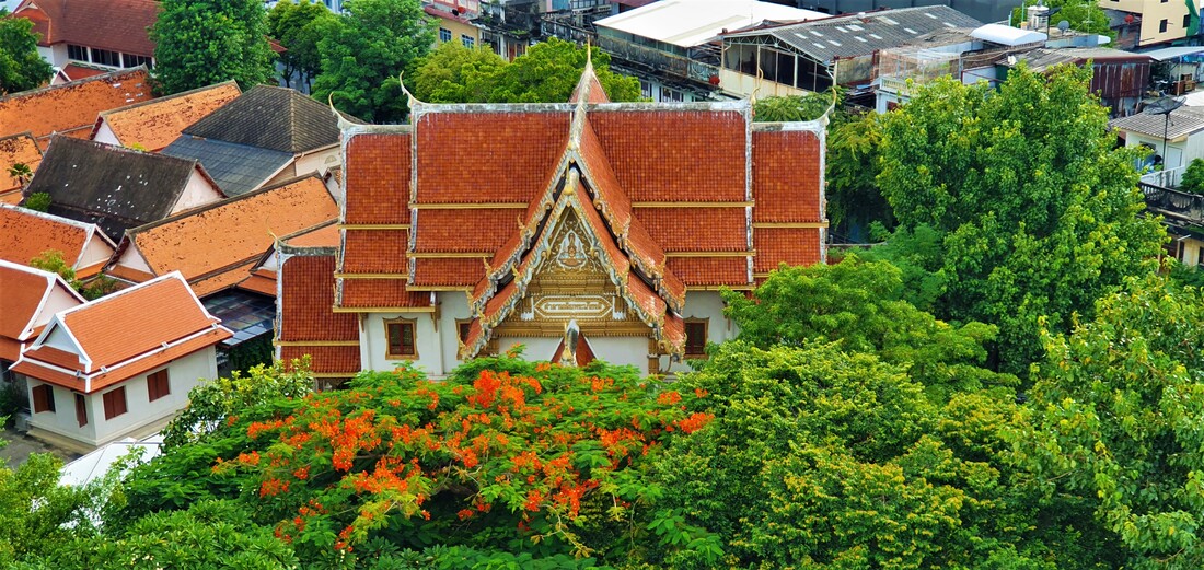bangkok, Wat Saket Temple Complex, wat saket, ancient temples, bangkok tempi antichi