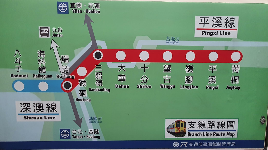 Historical Pingxi Line Taipei