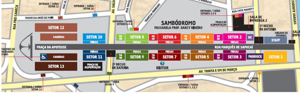 SAMBODROMO MAP, SAMBODROMO MAPPA, SAMBADROMO MAP, MAP OF CARNIVAL, CARNIVAL PLACE MAP, MAP OF PARADE, MAP OF CARNIVAL SEAT, MAP OF SAMBADROMO SEAT,