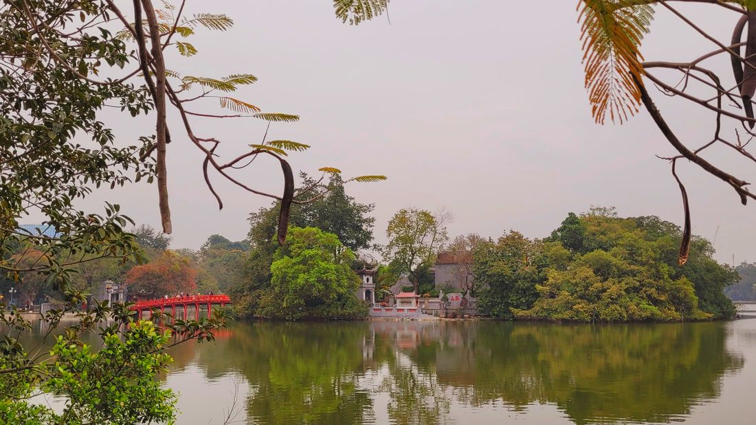 Hoan Kiem Lake, Hanoi, Vietnam, North Vietnam, Northern Vietnam