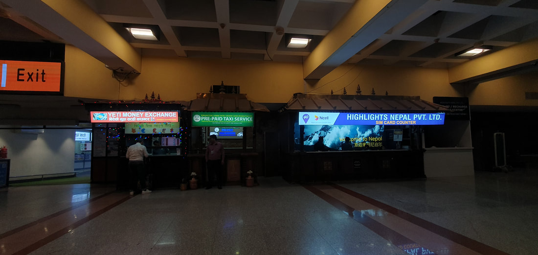 Aeroporto di Kathmandu, nepal aeroporto sim card, nepal aeroporto come raggiungere alla citta