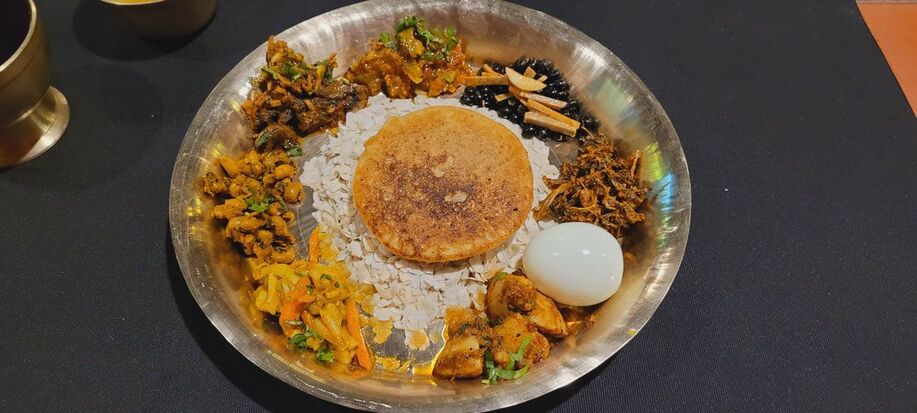 Nepalese food, nepal dal bhat, dal bat, traditional nepalese food